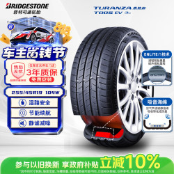 普利司通 TURANZA T005 EV 255/45R19 104W 适配特斯拉ModelY