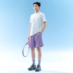 猫人 水光液氨速干短袖T恤女2025夏季修身显瘦男