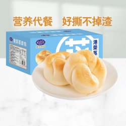 港荣 蒸面包 淡奶味 460g