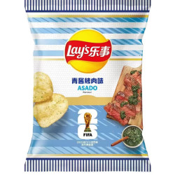 乐事 青酱烤肉味薯片 70g 袋装