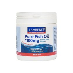 LAMBERTS Lamberts高纯度浓缩鱼油 Omega 3脂肪酸 120粒