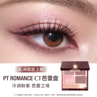 CT/夏洛特蒂铂丽 Charlotte Tilbury CT四色眼影盘枕边话细腻哑光粉棕盘亮片大地色官方正品