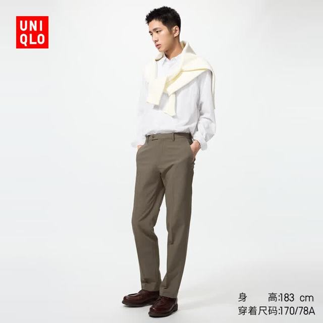 优衣库 【快干弹力】休闲西裤 482891