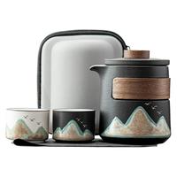 唐丰 便携式快客杯 整套茶具