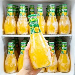 爆款芒果汁酸角汁柠檬百香果味饮料 226ml玻璃瓶整箱