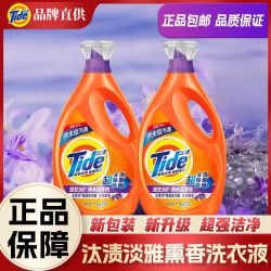汰渍 薰衣草洗衣液 2kg*1瓶 淡雅熏香