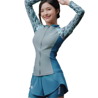 TOSWIM 拓胜 分体长袖女士泳衣