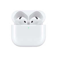 移动端:Apple AirPods 4 半入耳式真无线蓝牙耳机 白色 有线充电P63