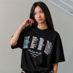 MEDM 民族风设计男女同款短袖T恤
