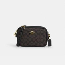 COACH 【七夕礼物】Jamie 19迷你单肩斜挎女包相机包