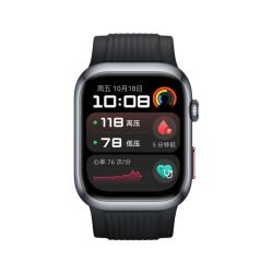 华为 WATCH D2 智能手表 蓝牙版 48mm 幻夜黑表壳 幻夜黑氟橡胶表带