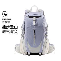 骆驼 山栖户外运动双肩包 大容量便携露营背包 耐磨登山包