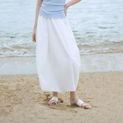 香影 女士半身裙 花苞伞裙