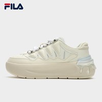 移动端：FILA 女鞋CARROT摩登板鞋2024秋新萝卜鞋厚底增高运动鞋