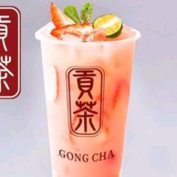 贡茶 草莓养乐多