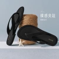百思图 2026夏季人字拖时尚潮流户外休闲女拖鞋