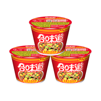 日清 合味道 迷你小杯 五香牛肉味 65g*3杯 方便面
