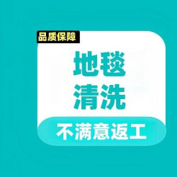 羊毛混纺地毯I酒店地毯清洗60㎡起拍