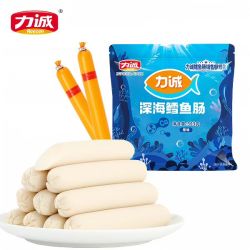 力诚 鳕鱼肠323g芝士味/原味