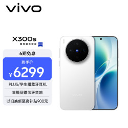 vivo X300s 5G手机 16GB+512GB 银白