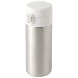 無印良品 MUJI 不锈钢保温杯 单触式 350ml