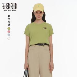 TEENIE WEENIE 小熊 女装T恤 刺绣上衣