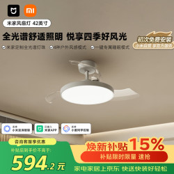 米家 9290041667 风扇灯 95W 白色 42英寸