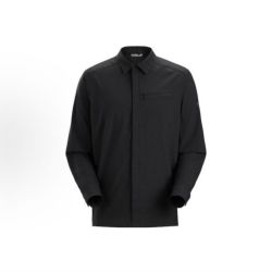 ARC'TERYX SKYLINE 商务休闲直筒尖领长袖衬衫 X7410