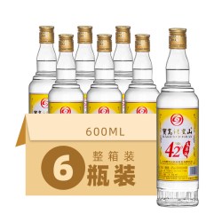 宝岛阿里山 光瓶组合装 52%vol 浓香型白酒 600ml*6瓶