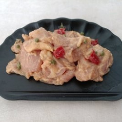 青花椒油黄鸡