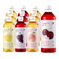 喜茶 果汁茶饮料 450ml*5瓶 多口味 0脂 爆汁杨梅