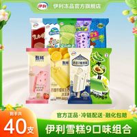 伊利 雪糕大布丁甄稀草莓柠檬流心毛豆牛油果小雪生冰淇淋