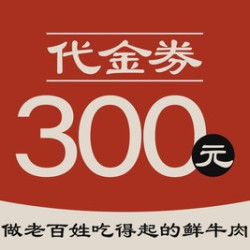 300元代金券|限1张
