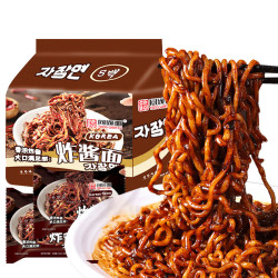 同碗面 炸酱面韩式113g袋装奶油芝士方便面火鸡面速食拌面夜宵充饥