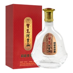 宝岛阿里山 韵藏高粱酒52度浓香型白酒礼盒装纯粮食酒商务宴请送礼