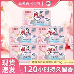 雕牌 肥皂206g*2块高奢香水香氛透明皂持久留香深层去污纳爱斯正品