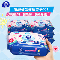维达 湿厕纸 家庭装80片*5包 RO纯水 多巴胺 厕纸湿巾