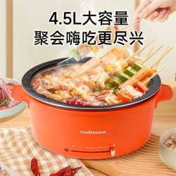 欧点 电火锅多功能4.5L