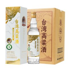 宝岛阿里山 台湾高粱酒53度清香型白酒节日送礼整箱600ml/瓶盒装袋6瓶