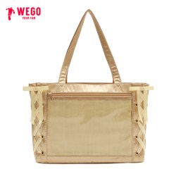 WEGOHARAJUKU WEGO丝带痛包小食量S少女单肩手提托特包通勤二次元