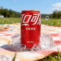 可口可乐 可乐/雪碧/芬达/无糖200ml*24罐碳酸饮料无糖便携摩登罐