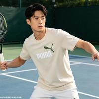 PUMA 2026年夏季款男装上衣圆领短袖日常出行休闲舒适时尚潮流运动T恤