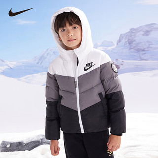 NIKE耐克 儿童羽绒服 纯白色 130/64 充绒量135克