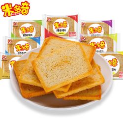 米多奇 烤馍片零食馒头片饼干早餐食品充饥解馋整箱好吃代餐糕点