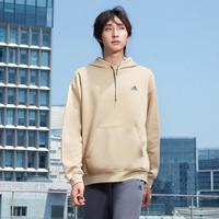 限尺码：adidas 气质简约百搭时尚连帽卫衣套头衫中性卫衣
