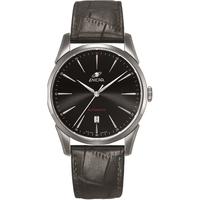 ENICAR 英纳格 红牌系列 1165-50-358MGZ 41mm 男士机械手表 白盘 棕色真皮表带 圆形