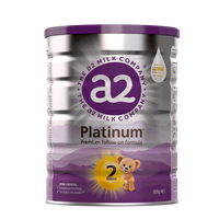 a2 澳a2紫白金2段二段白金版婴儿新西兰进口儿童成长至初奶粉正品900g 未含税 正品保障