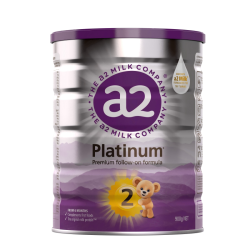 a2 澳a2紫白金2段二段白金版婴儿新西兰进口儿童成长至初奶粉正品900g 未含税 正品保障