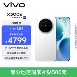 vivo X300s 5G手机 12GB+256GB 银白