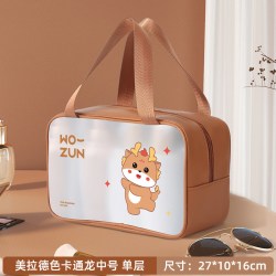 沃尊 游泳包女新款便携大容量防水化妆收纳包干湿分离洗澡包旅行洗漱包